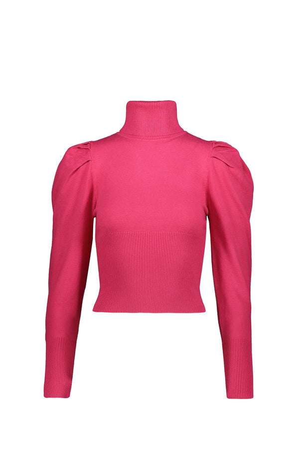 Maglia Donna In Tinta Unita Fuxia