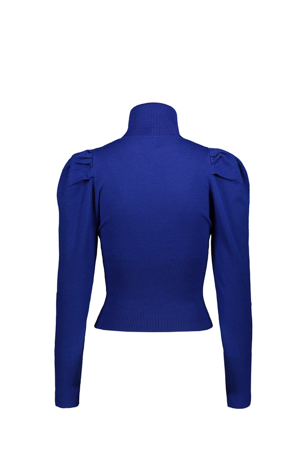 Maglia Donna In Tinta Unita Blu