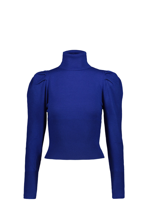 Maglia Donna In Tinta Unita Blu