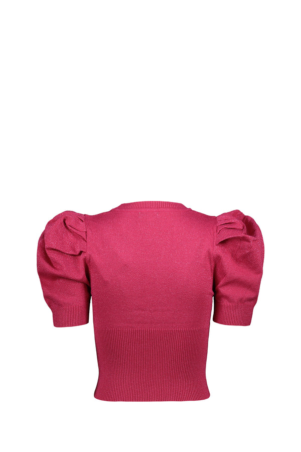 Maglia Donna In Tinta Unita Fuxia