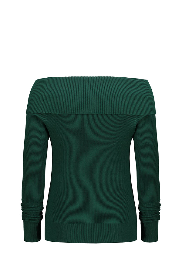 Maglia Donna In Tinta Unita Verde