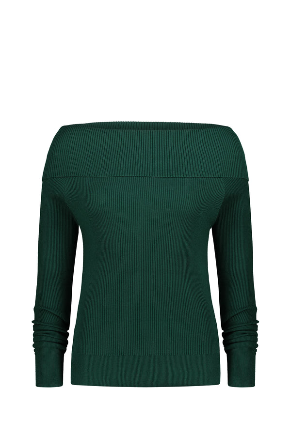 Maglia Donna In Tinta Unita Verde