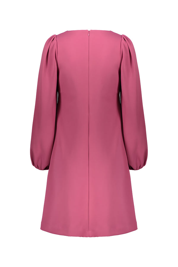 Abito Donna In Tinta Unita Fuxia