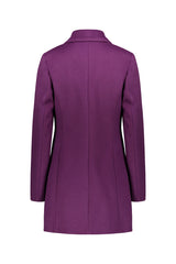 Cappotto Donna DoppioPetto Viola