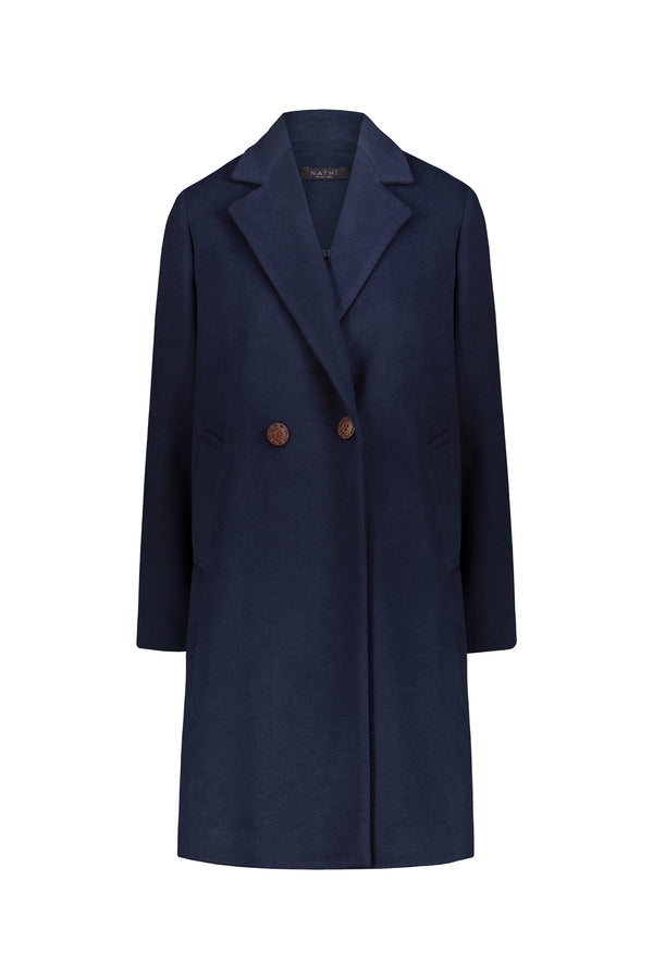 Cappotto Donna Over Blu