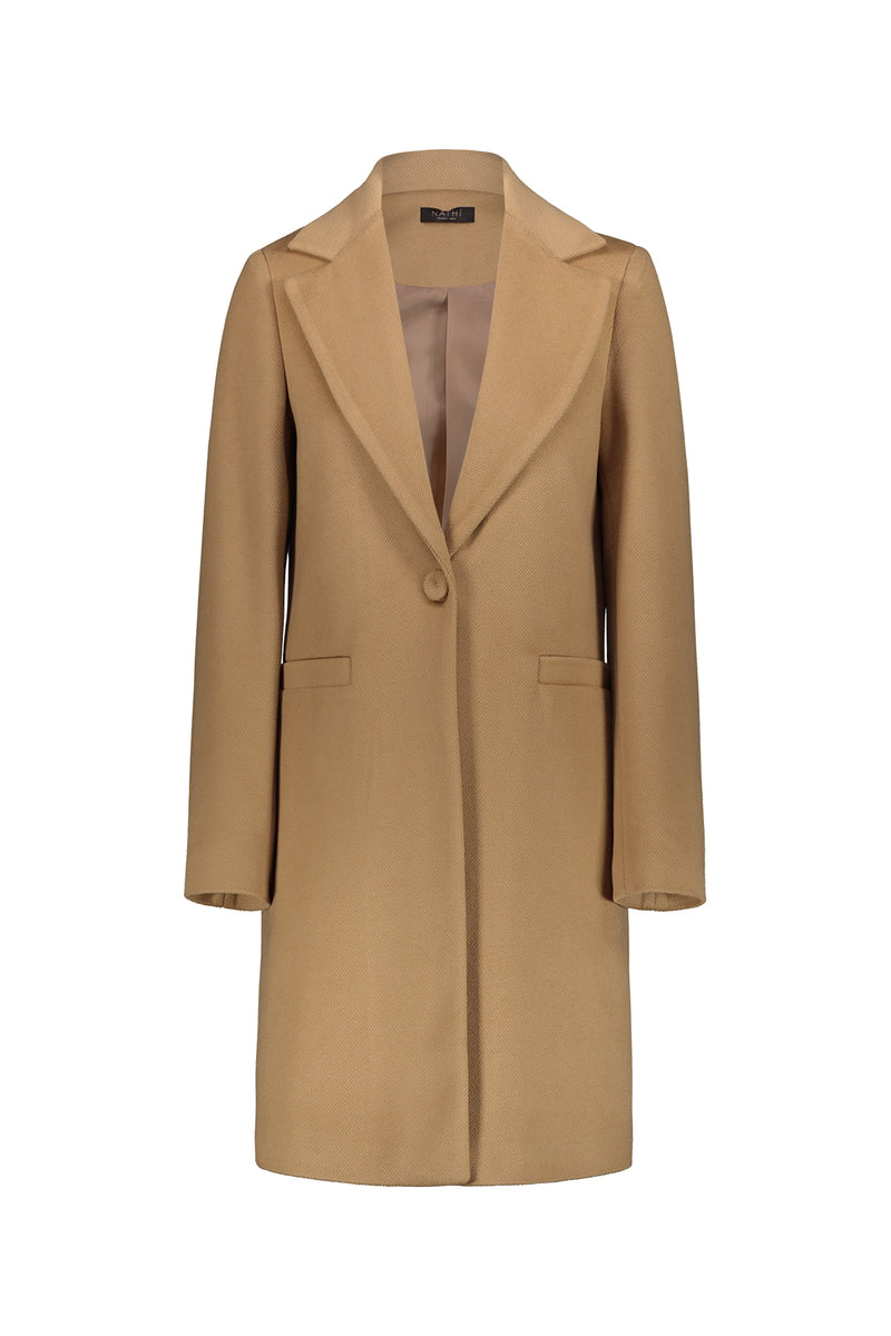 Cappotto Baronetto Donna Cammello