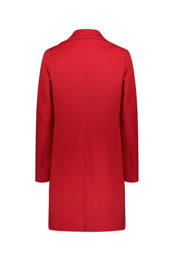 Cappotto Baronetto Donna Rosso