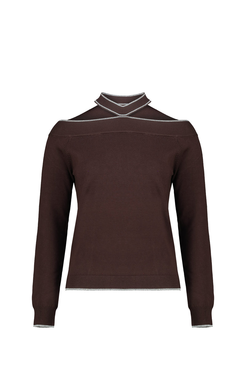 Maglia Donna - Marrone