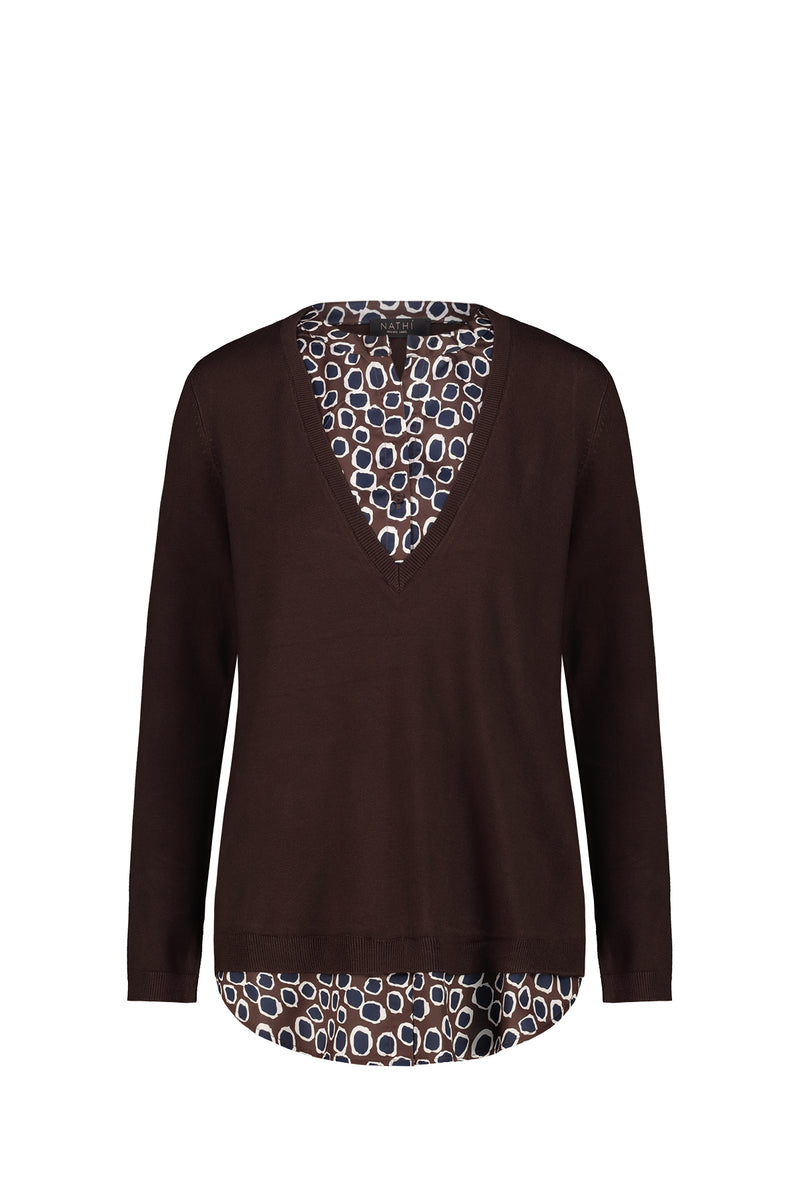 Maglia Donna - Marrone