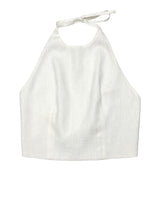 Gilet Nathi Luxury In Tinta Unita - Bianco