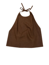 Gilet Nathi Luxury In Tinta Unita - Marrone