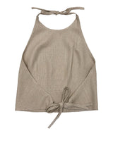 Gilet Nathi Luxury In Tinta Unita - Beige