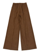 Pantalone Nathi Luxury In Tinta Unita - Marrone