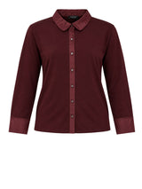 Camicia Jersey Nathì - Bordeaux