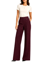 Pantalone Classico Donna - Rosso