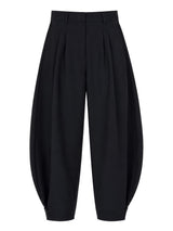 Pantalone Taglio Largo Donna - Nero