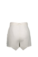 Short Con Pannelli Assimmetrici Latte