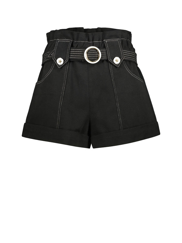 Short Con Tasche Paridesert Nero