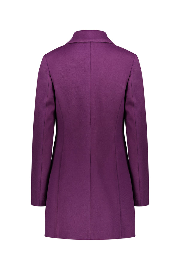 Cappotto Donna DoppioPetto Viola